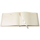 Personalized Grey Leather Guest Books Image 2 of 2